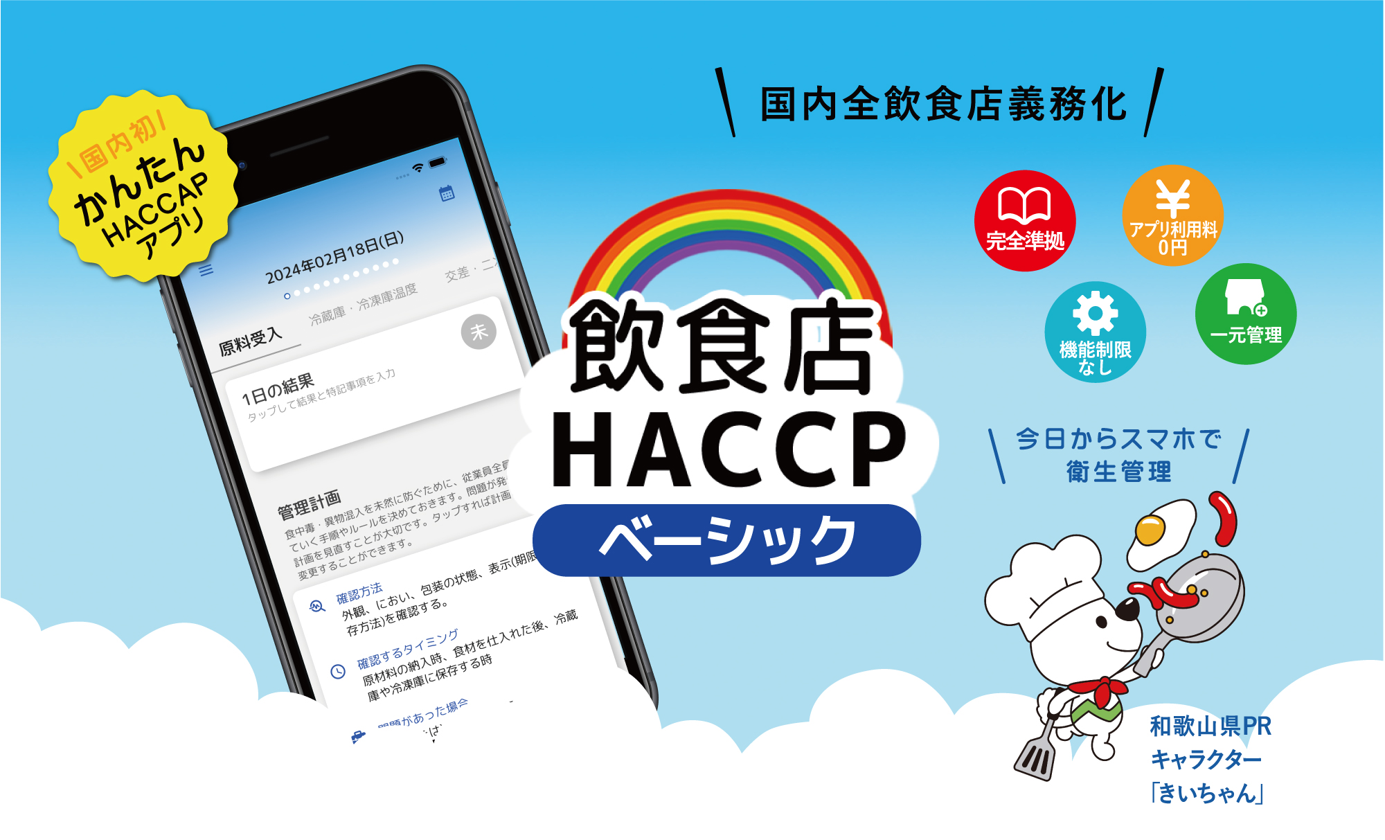 HACCPアプリ